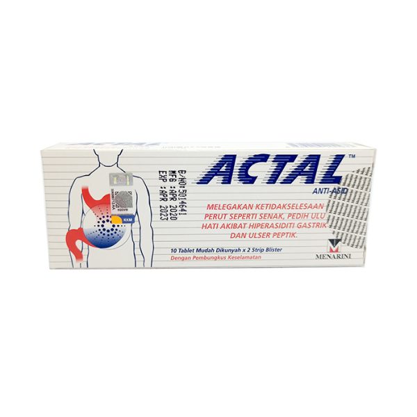 Actal Tabs 360mg x 20's