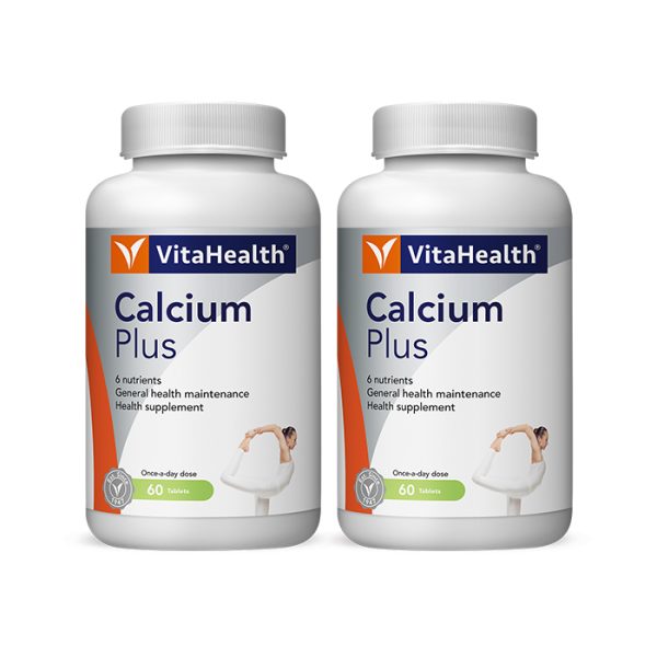 Vita Calcium Plus Tabs 2x60's
