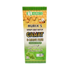 Hurixs Gamat & Madu Plus Syrup x 100ml