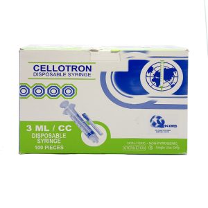 Disposable Syr 3ml (LS) x 100's (Ctron)