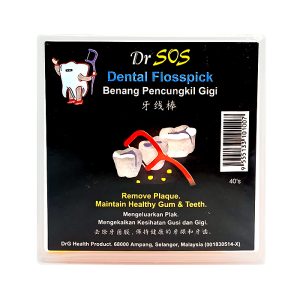 DrSos Dental Floss Pick x 40's