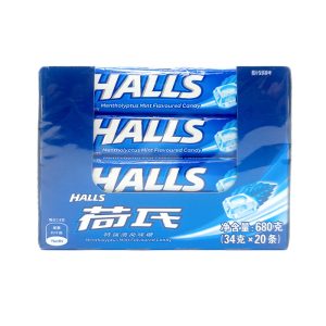 Halls Mentholyptus 34g x 20's