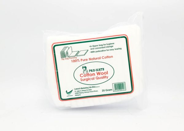 Pan-Mate Zig-Zag Cotton Wool x 25g