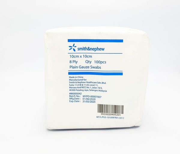 Smith & Nephew G/S 10cm x 10cm x 100's