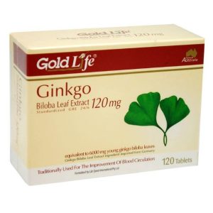 Gold Life Ginkgo Biloba Tabs 120mg x 120's