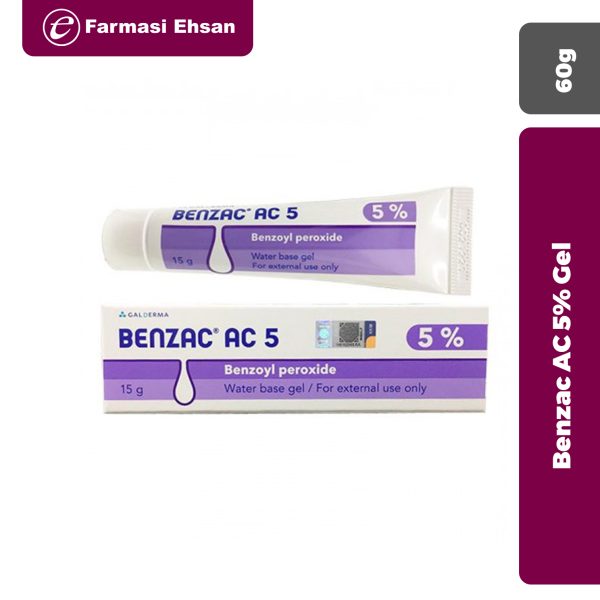 Benzac AC 5% Gel x 60g
