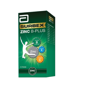 Surbex Zinc B-Plus Tabs x 30's (Blister)