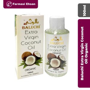 Baluchi Extra Virgin Coconut Oil Organic x 100ml