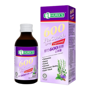 Hurixs 600 FluCough Syrup x 60ml
