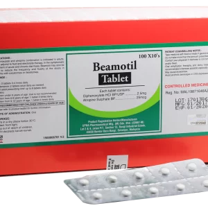 Beamotil Tabs 100x10's