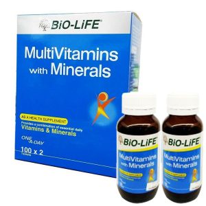 Bio-Life M/Vitamins w Mineral Tabs 2x100's