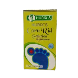 Hurixs Corn Rid Solution x 15ml