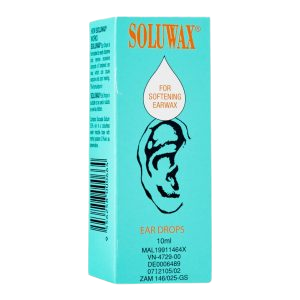 Soluwax Ear Drops x 10ml