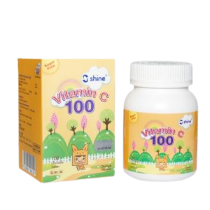 Shine Vit.C Tabs 100mg x 100's (Orange)