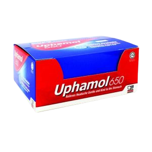 Uphamol Tabs 650mg 18x10's