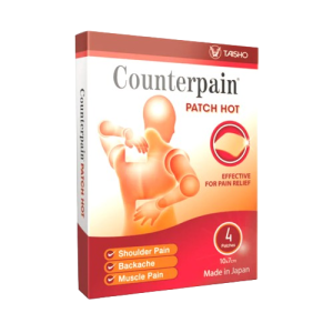 Counterpain Patch Hot x 4's