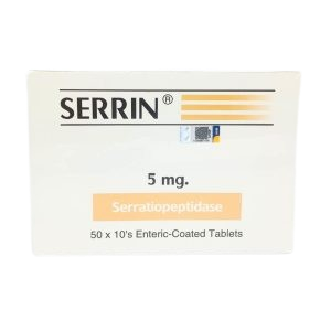 Serrin Tabs 5mg 50x10's