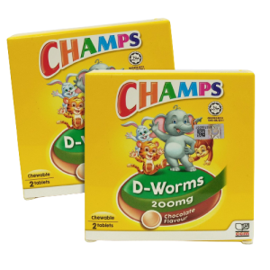 Champs D-Worms 6 Tabs x 2's