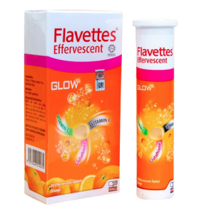 Flavettes Effervescent Vit C Glow (O) x 30's