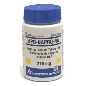 Apo-Napro Na Tabs 275mg 50x10's