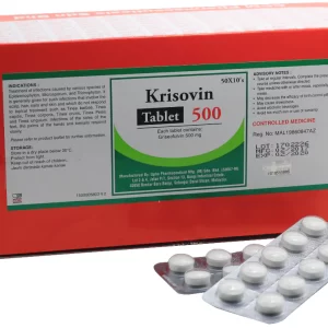 Krisovin 500 Tabs 50x10's
