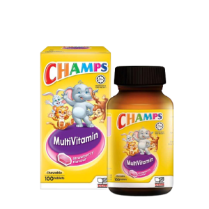 Champs Multivitamin Tabs x 100's (Straw)