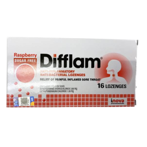 Difflam Loz A/Bacterial x 16's (M)