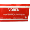 Voren E.C Tabs 50mg 100x10's