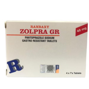 Zolpra GR Tab 40mg 4x7's