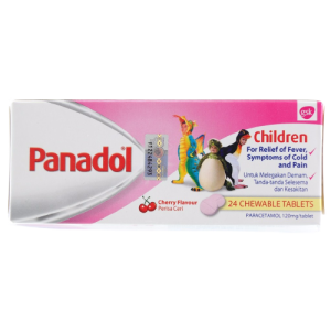 Panadol Kanak-kanak Tabs 120mg x 24's