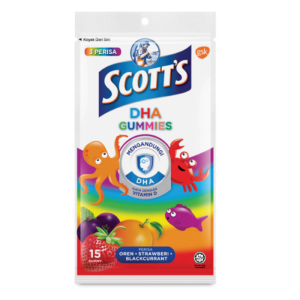 Scotts DHA Gummies Mix Flavour x 15's