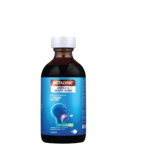 Betadine Gargle & Mouth Wash 1% x 240ML