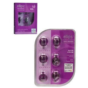Ellips Hair Vitamin Nutri Color (Purple) x 6's