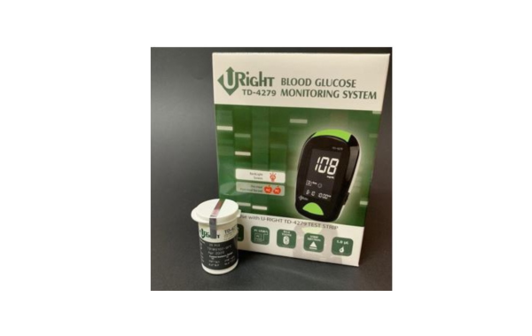 Uright B/Glucose Monitoring System TD-4279W 10's+50's