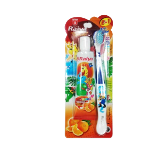 Raiya T/P Junior x 75g (Orange)+T/Brush