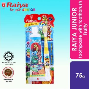 Raiya T/P Junior x 75g (Fruity)+T/Brush