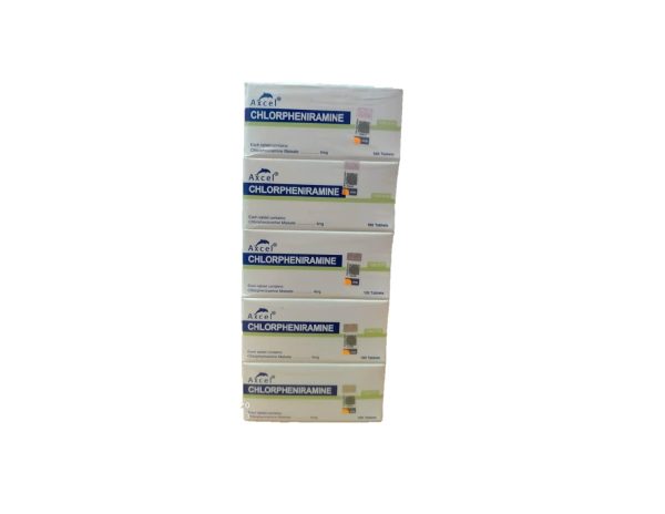 Axcel Chlorpheniramine Tabs 4mg 10x100's