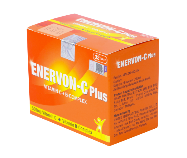 Enervon-C plus Tabs x 32's