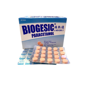 Biogesic Tab 500mg x 500's