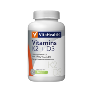Vita Vitamins K2+D3 V/Caps x 90's