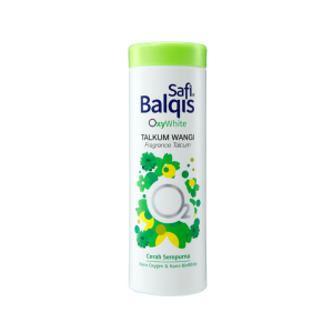 Safi Balqis Oxy White Talkum Wangi x 90g (Hijau)