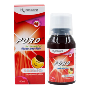 Poro Suspension (Strawberry) 250mg/5ml (Btl) x 100ml