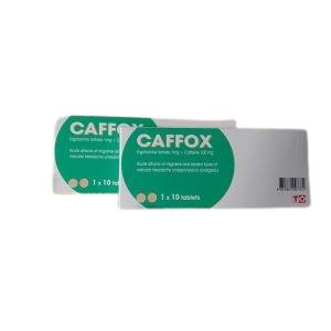 Caffox Tabs x 10's