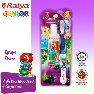 Raiya T/P Junior x 75g (Grape)+T/Brush