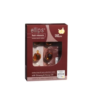 Ellips H/Vit Ginseng & Honey Oil  2 x 6's