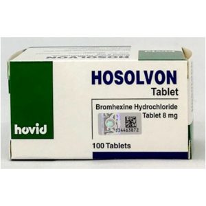 Hosolvon Tabs 8mg 10x10's