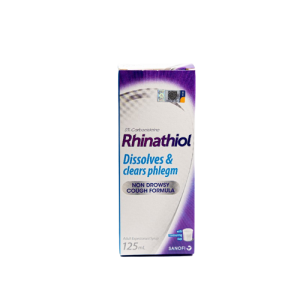 Rhinathiol Adult 5% Syrup x 125ml