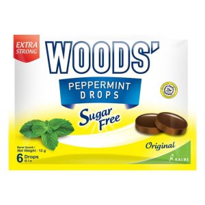 Woods Pepemint Loz S/Free Extra Strong (Original) 15x6's