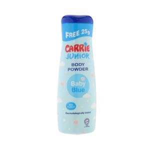 Carrie Junior Body Powder (Baby Blue) x 125g