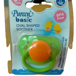 Pureen Basic Oval Shaped Soother 6+Months (BSSF01) x Each